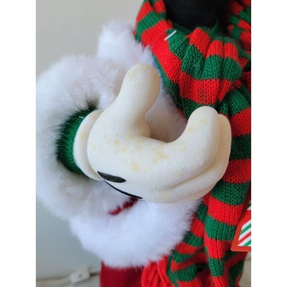 Telco 1994 animated goofy Jack in Box Xmas decor santa - Picture 3 of 16